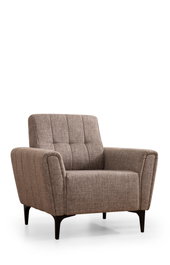 Atelier Del Sofa Sofá 1 Plaza Hamlet Light Brown 90x95x77 cm