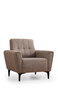 Atelier Del Sofa Sofá 1 Plaza Hamlet Light Brown 90x95x77 cm