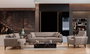 Atelier Del Sofa Sofá 1 Plaza Hamlet Light Brown 90x95x77 cm