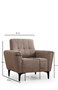 Atelier Del Sofa Sofá 1 Plaza Hamlet Light Brown 90x95x77 cm