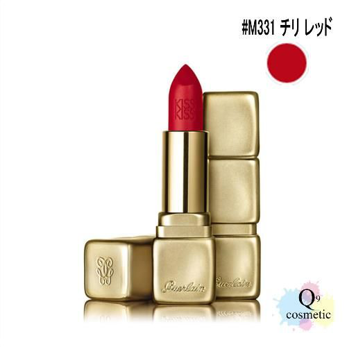 GUERLAIN KissKiss Matte Lipstick 331 Chilli Red