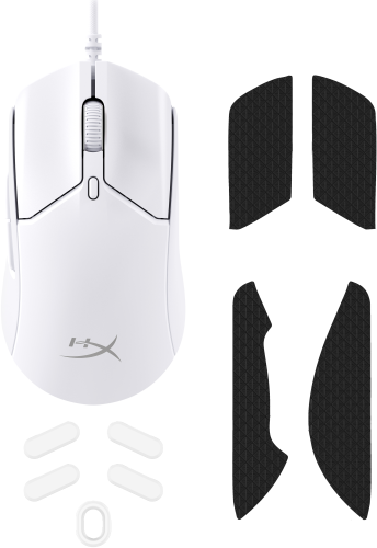 HyperX Pulsefire Haste 2 Wired White