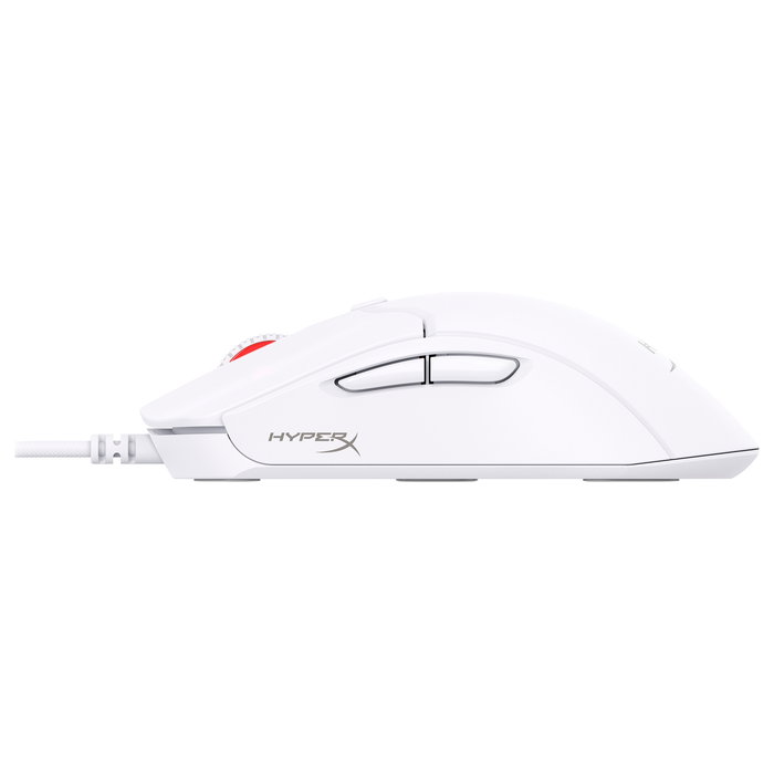 HyperX Pulsefire Haste 2 Wired - Ratón Gaming Blanco (6N0A8AA)