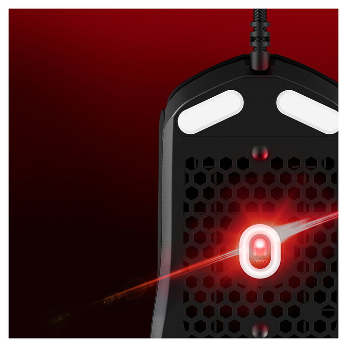 HyperX Pulsefire Haste 2 Wired - Ratón Gaming Blanco (6N0A8AA)