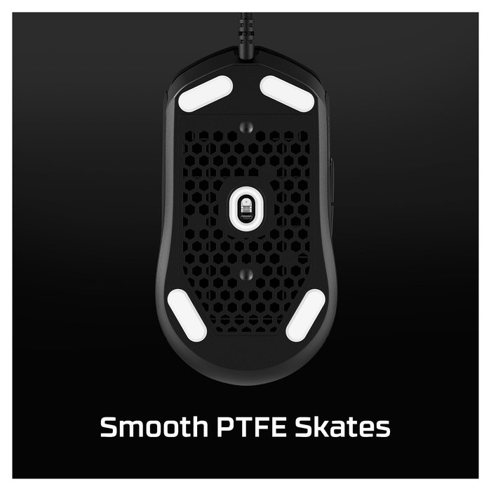 HyperX Pulsefire Haste 2 Wired - Ratón Gaming Blanco (6N0A8AA)