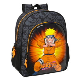 Safta Mochila Junior Naruto Adaptable a Carro 32x38x12cm Poliéster 300D