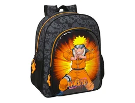 Safta Mochila Junior Naruto Adaptable a Carro