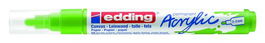 Marcador Acrylic Edding 5100 Conico (2-3 Mm) Verde Limon (Set de 10)
