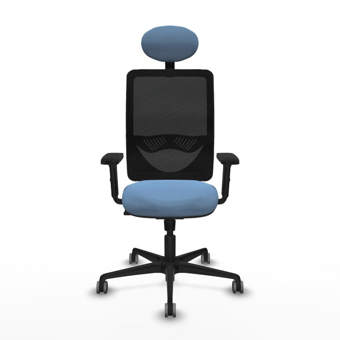 PIQUERAS Y CRESPO Silla de oficina Zulema Azul cielo con mecanismo Sincro PIQUERAS Y CRESPO Silla de oficina Zulema Azul cielo con mecanismo Sincro