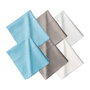EWENT Kit de 6 Paños de Microfibra Antiestáticos 15x18 cm
