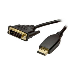 Synergy21 Cable de video DisplayPort 1.1 a DVI-D 24+1, 1.5m, Full HD 1920*1080 a 60Hz