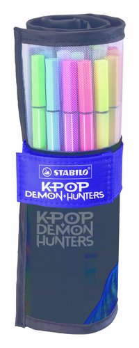 STABILO Rotuladores Pen 68 K-Pop Estuche Rollerset de 25 unidades Colores Surtidos STABILO Rotuladores Pen 68 K-Pop Estuche Rollerset de 25 unidades Colores Surtidos