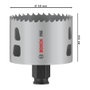 Bosch Progressor PC Plus Sierra de Corona 68 mm para Metal y Madera