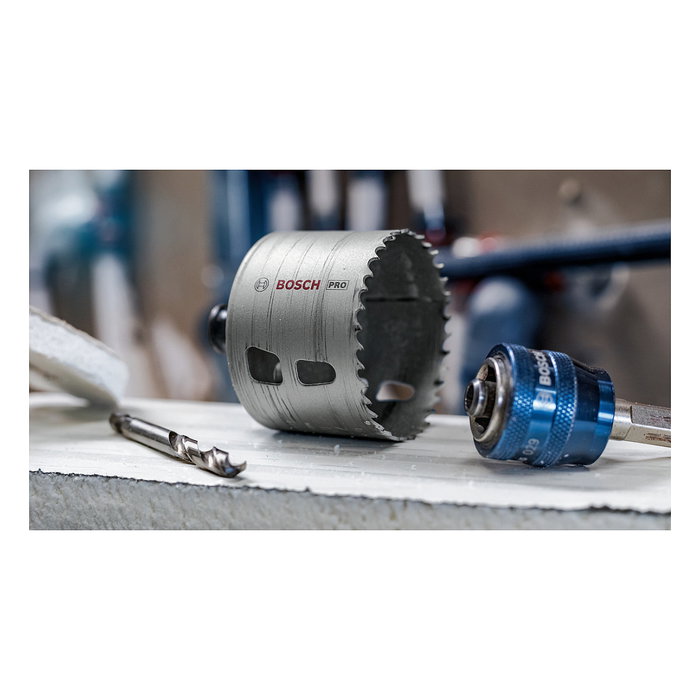 Bosch Progressor PC Plus Sierra de Corona 68 mm para Metal y Madera