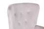 DKD Home Decor Mecedora Scandi Rosa Natural 90 x 92 x 68 cm