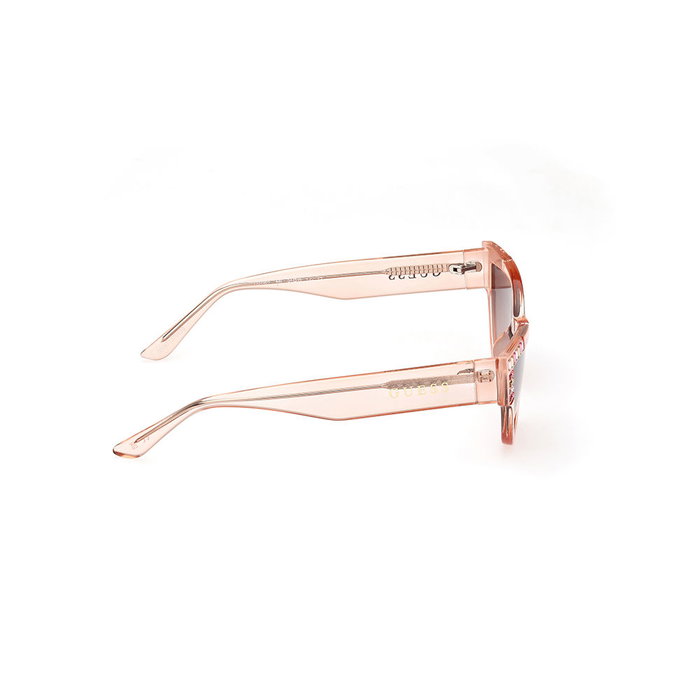 Guess Gafas Gafas de Sol GU7901 44F para Mujer Cat-eye - Naranja, Cristal Marrón Degradado, 54 mm, Patilla 135 mm