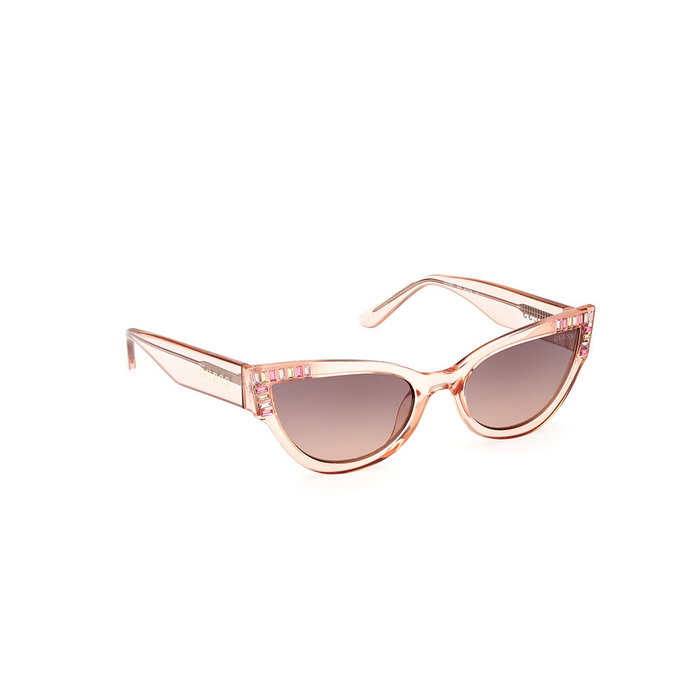Guess Gafas Gafas de Sol GU7901 44F para Mujer Cat-eye - Naranja, Cristal Marrón Degradado, 54 mm, Patilla 135 mm