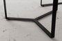DKD Home Decor Set de 3 Mesitas Auxiliares de Metal y Mango Natural