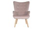 DKD Home Decor Butaca Scandi Rosa 69 x 96 x 75 cm