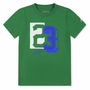 Camiseta de Manga Corta Infantil Jordan Jdb Jm 23 Mesh Ss Verde