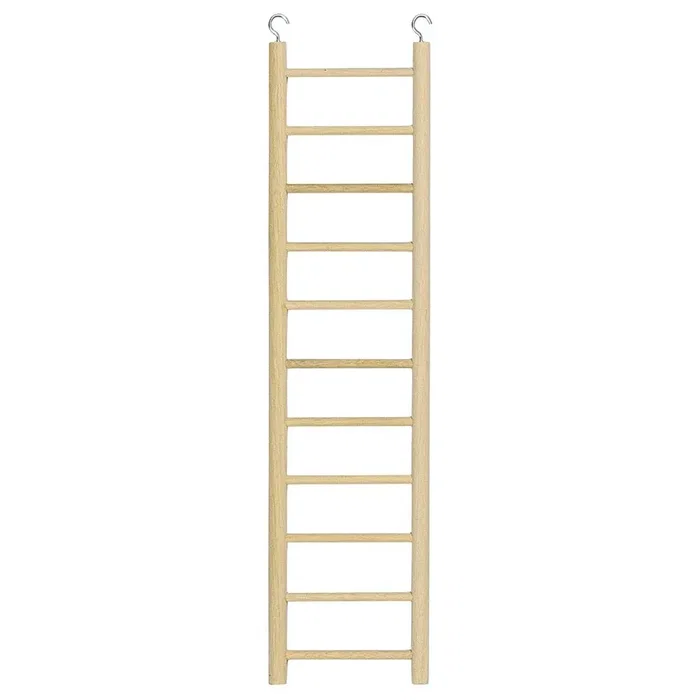 Ferplast Escalera de Madera para Periquitos y Cacatúas, 9x1.1x37 cm Ferplast Escalera de Madera para Periquitos y Cacatúas, 9x1.1x37 cm