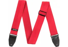 Dunlop Correa para Guitarra y Bajo Deluxe Seatbelt Roja