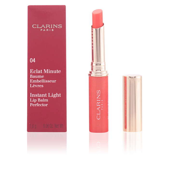 Clarins Bálsamo Labial Instant Light Eclat Minute Perfector 04 Orange 1.8 gr