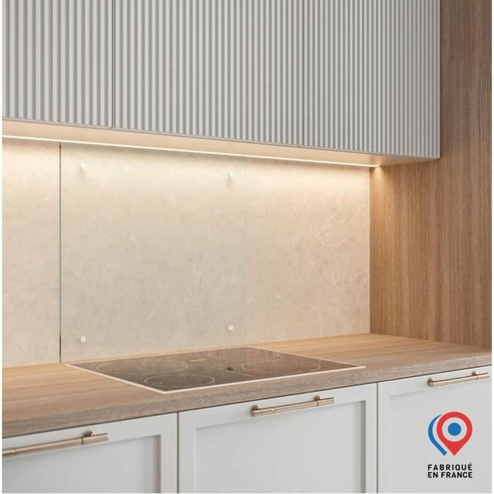 Aurys Protector contra salpicaduras para campana extractora - Vidrio Transparente - 900*450 mm