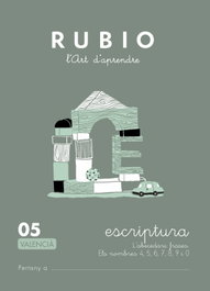 RUBIO, ESCRIPTURA 05 - (VAL).CALIGRAFIA
