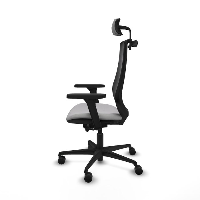 PIQUERAS Y CRESPO Silla de oficina Mardos con mecanismo Sincro/Traslack, Gris claro y Negro PIQUERAS Y CRESPO Silla de oficina Mardos con mecanismo Sincro/Traslack, Gris claro y Negro