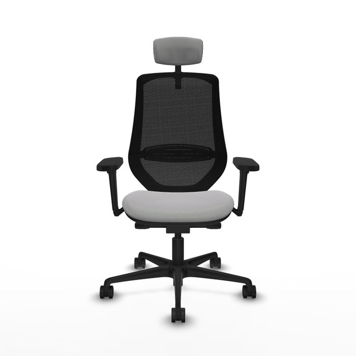 PIQUERAS Y CRESPO Silla de oficina Mardos con mecanismo Sincro/Traslack, Gris claro y Negro PIQUERAS Y CRESPO Silla de oficina Mardos con mecanismo Sincro/Traslack, Gris claro y Negro