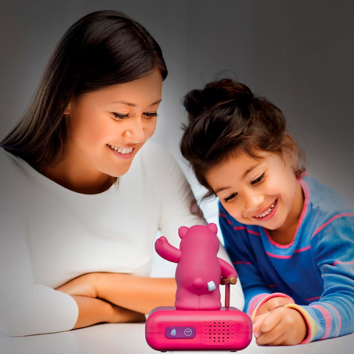 Lexibook Reloj Despertador Toy Story con Luz Nocturna y Sonidos - Lotso - Modelo RL800TS1 - Para Niños +3 Años