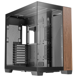 Antec C8 Wood Full Tower Negro Madera Caja de PC