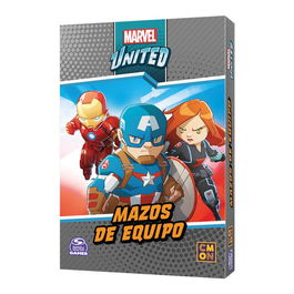 CMON MUN21ES Marvel United: Mazos de Equipo - Expansión de Juego de Mesa con 15 Mazos Temáticos, Compatible con el Juego Base, en Español