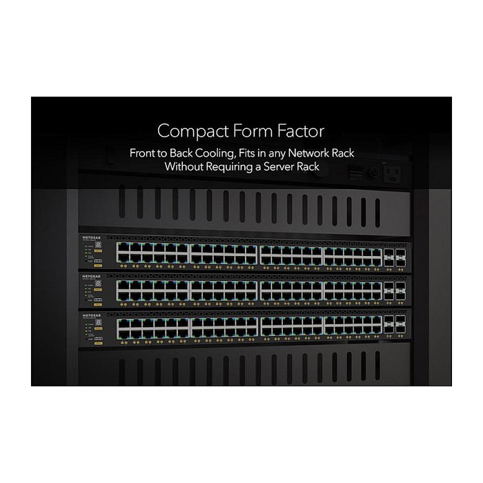 NETGEAR MSM4352-100NES Switch Gestionado L3 con 48 Puertos 2.5G PoE++ NETGEAR MSM4352-100NES Switch Gestionado L3 con 48 Puertos 2.5G PoE++