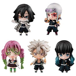 Megahouse Pack 5 Figuras Demon Slayer Kimetsu No Yaiba Personajes 5cm