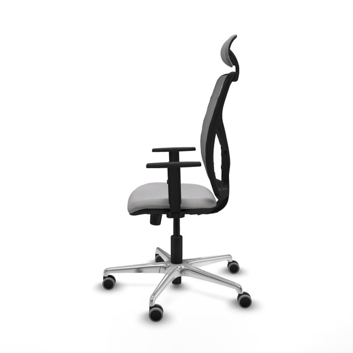 PIQUERAS Y CRESPO Silla de oficina Motilla con mecanismo Sincro, Gris PIQUERAS Y CRESPO Silla de oficina Motilla con mecanismo Sincro, Gris