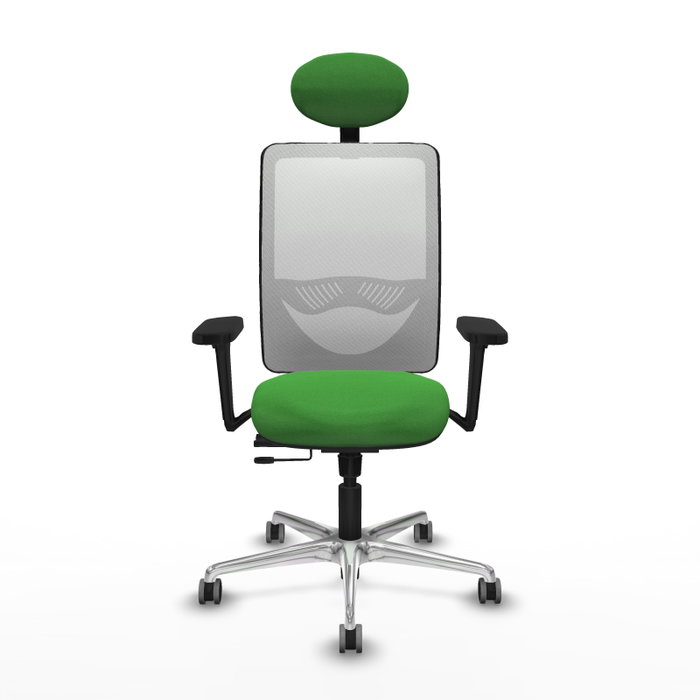 PIQUERAS Y CRESPO Silla de oficina Zulema Verde y Blanco PIQUERAS Y CRESPO Silla de oficina Zulema Verde y Blanco