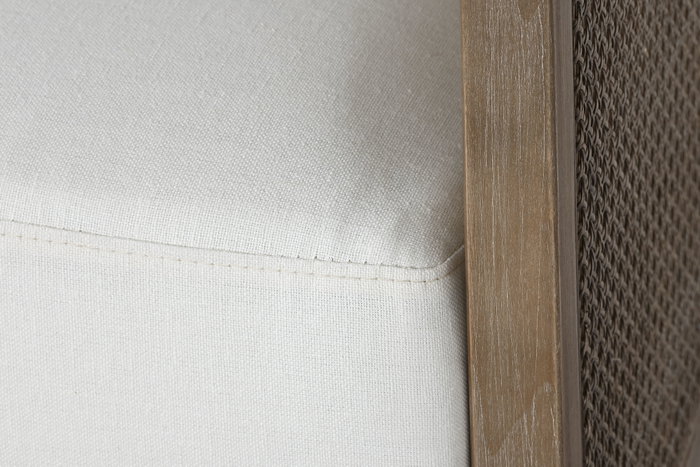 DKD Home Decor Sillón Romántico Marrón Crudo 86 x 88 x 93 cm