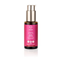 Khadi Aceite Capilar Rosa Reparador 50ml - Nutre y Regenera el Cabello Dañado