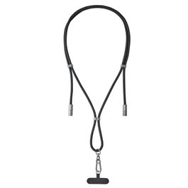 Intenso 7991000 Cable USB-C a USB-C 1.65m Negro, Carga Rápida 60W PD3.0 QC4.0, Transferencia 480Mbps, Lanyard Ajustable con Clip, Nylon Trenzado
