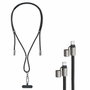 Intenso Cable USB-C a USB-C Lanyard 1,65 m Negro 7991000