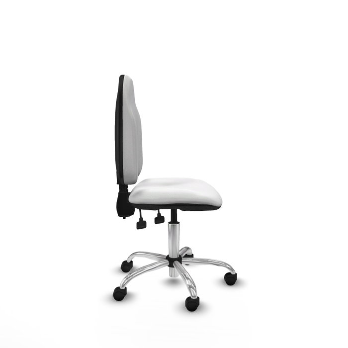 PIQUERAS Y CRESPO Silla de oficina Algarra Blanca sin brazos PIQUERAS Y CRESPO Silla de oficina Algarra Blanca sin brazos