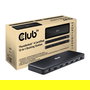 Club 3D Docking Station Thunderbolt 4 12-in-1, Estación de Acoplamiento con 3 Salidas de Pantalla y Bandeja de Almacenamiento