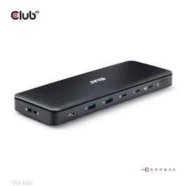 CLUB-3D Docking Station Thunderbolt 4 12-en-1 con 2xHDMI, 1xDP y Ethernet 2.5Gb