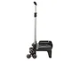 Safta Carro Portamochilas Plegable Triple Rueda Negro