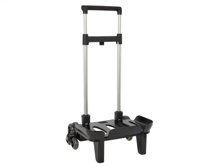Safta Carro Portamochilas Plegable Triple Rueda Negro Safta Carro Portamochilas Plegable Triple Rueda Negro