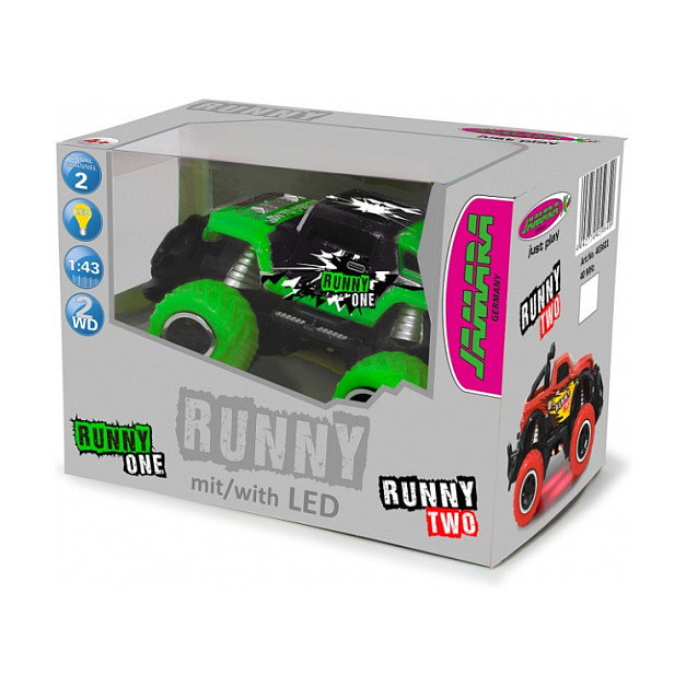 Jamara Runny One Monster Truck Verde 1:43