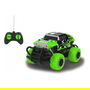 Jamara Runny One Monster Truck Eléctrico 1:43 Verde - Camión de Juguete RC Listo para Usar (RTD) con Motor Eléctrico y Batería 2400 mAh, para Niños +4 Años