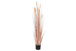 DKD Home Decor Planta de Junco Coral 45x45x145 cm